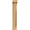 Ekena Millwork Traditional Block Rough Sawn Bracket w/ Offset Brace, Western Red Cedar, 4"W x 16"D x 28"H BKT0402X16X28TRA05RWR - alternate 3